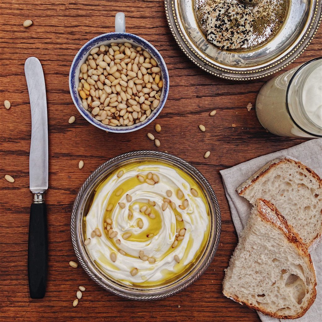 Labneh o queso árabe Garage Gourmet