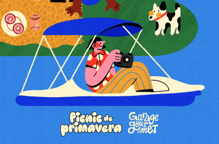 Picnic de primavera Parque Rodó garage gourmet
