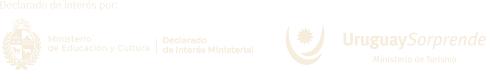 Declarado de interés por el Ministerio de Educación y Cultura y por Uruguay Sorprende, Ministerio de Turismo